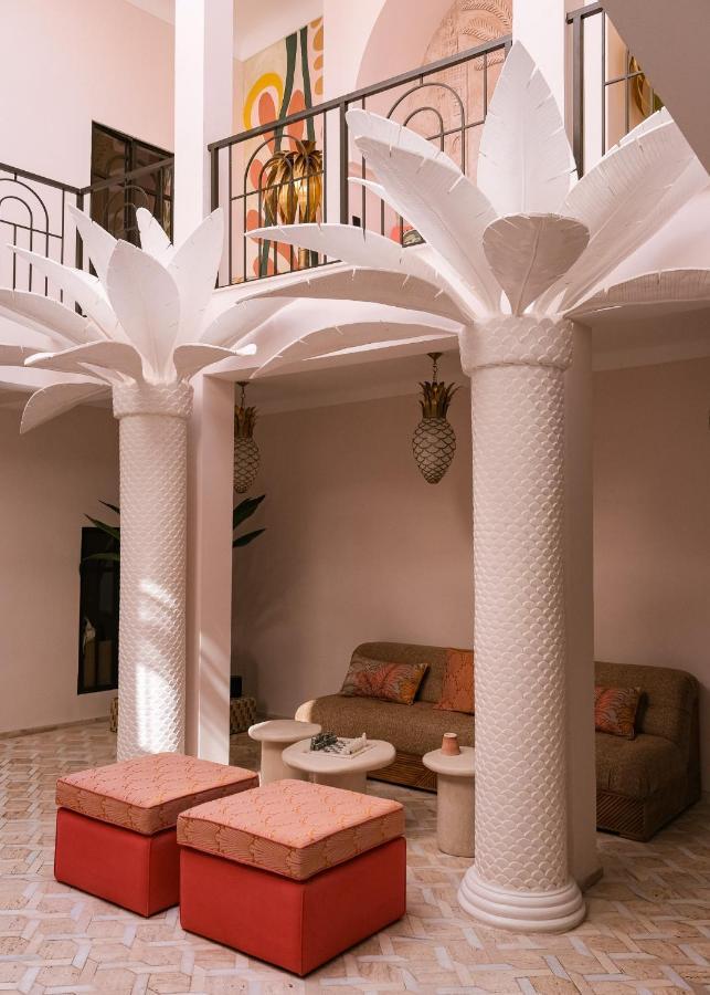 Riad Pompon Marrakesh Bagian luar foto