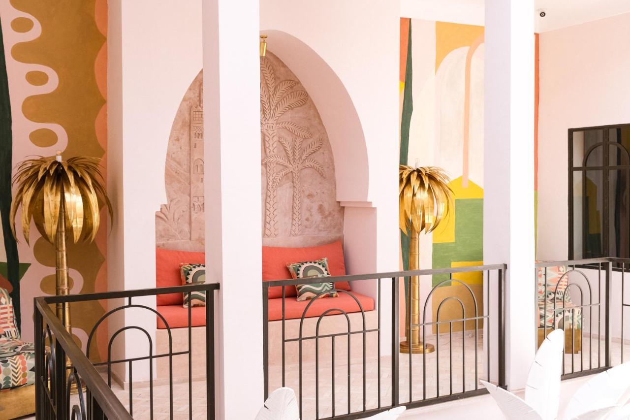 Riad Pompon Marrakesh Bagian luar foto