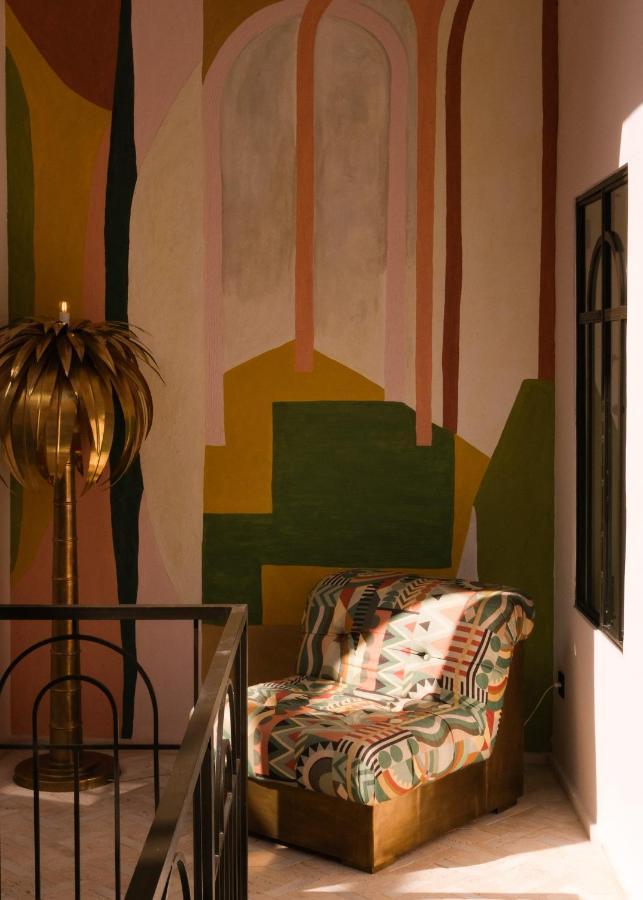 Riad Pompon Marrakesh Bagian luar foto