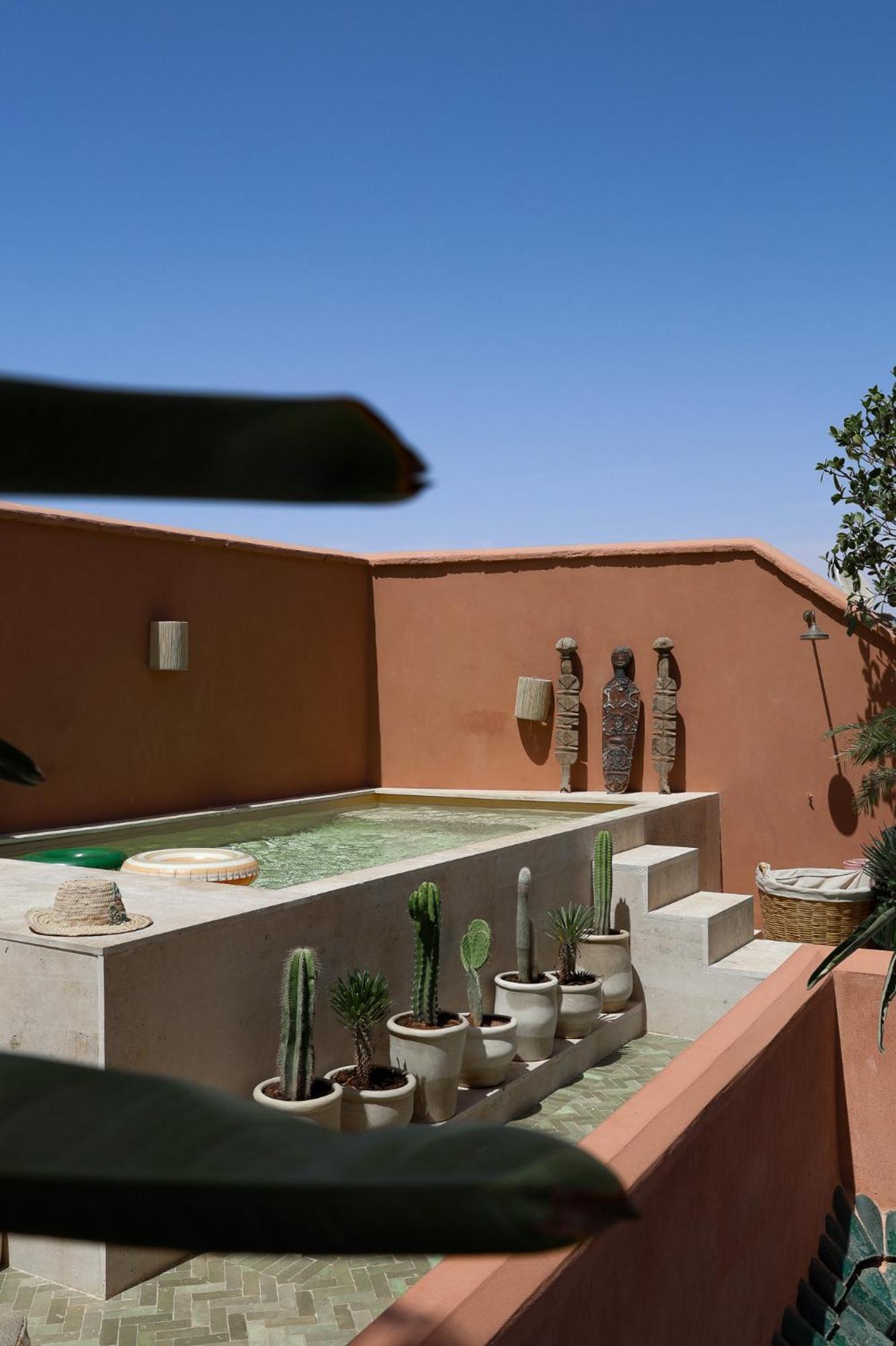 Riad Pompon Marrakesh Bagian luar foto